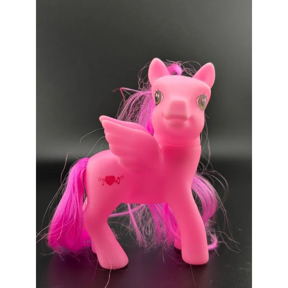 Pink Pegasus Play Pony Pretend Animals Brushable hair Heart Music Cutie‎ Mark